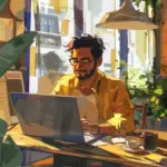 autumn focus productivity workspace window