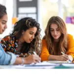 adult learning language stock photo colorful