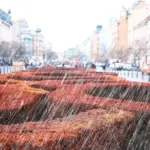 rainy autumn travel Czech Republic
