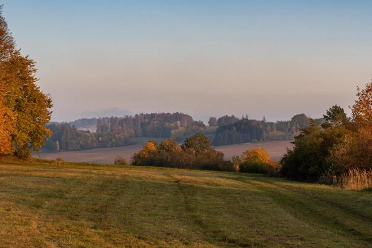 autumn morning hike Czech Republic scenic landscape