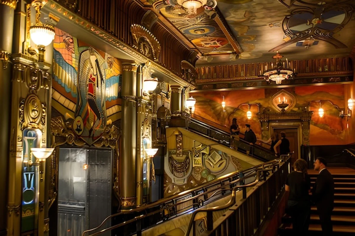 Prague hidden art nouveau details facade