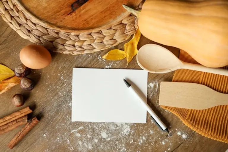 quick homemade pumpkin soup kitchen flat lay