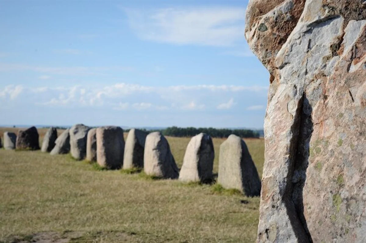 ancient megalithic site in Czech Republic