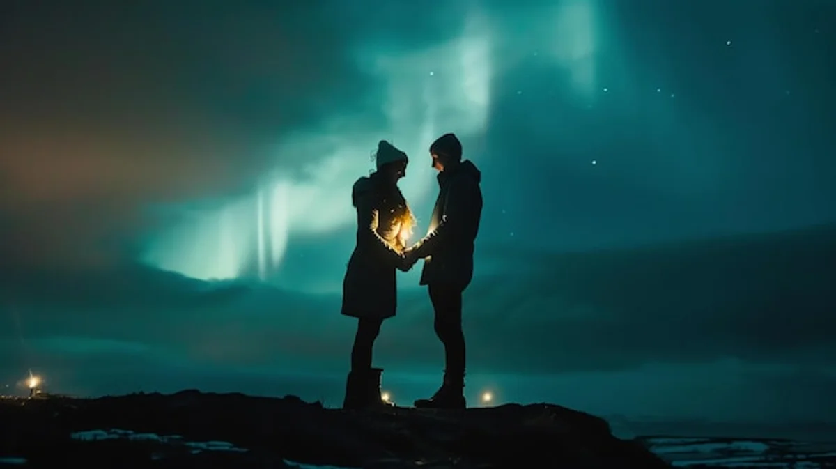 aurora borealis and human emotions interaction