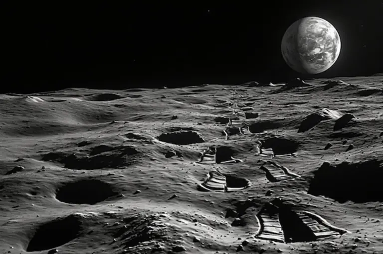 moon surface mysteries