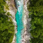 beautiful european rivers from above