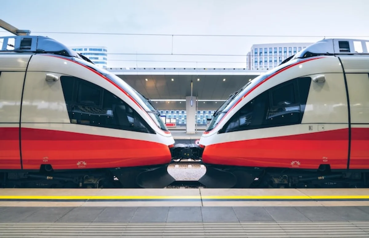 european high speed train scenic journey