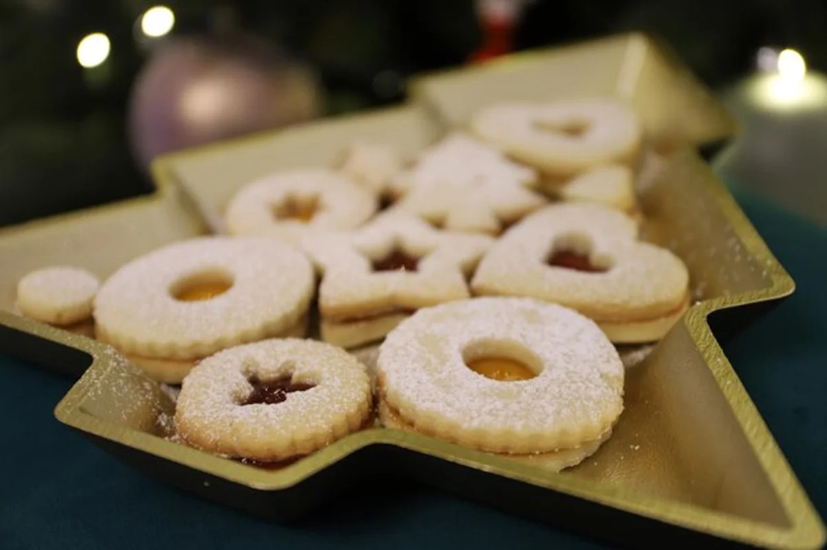 czech nut cookies homemade rustic healthy