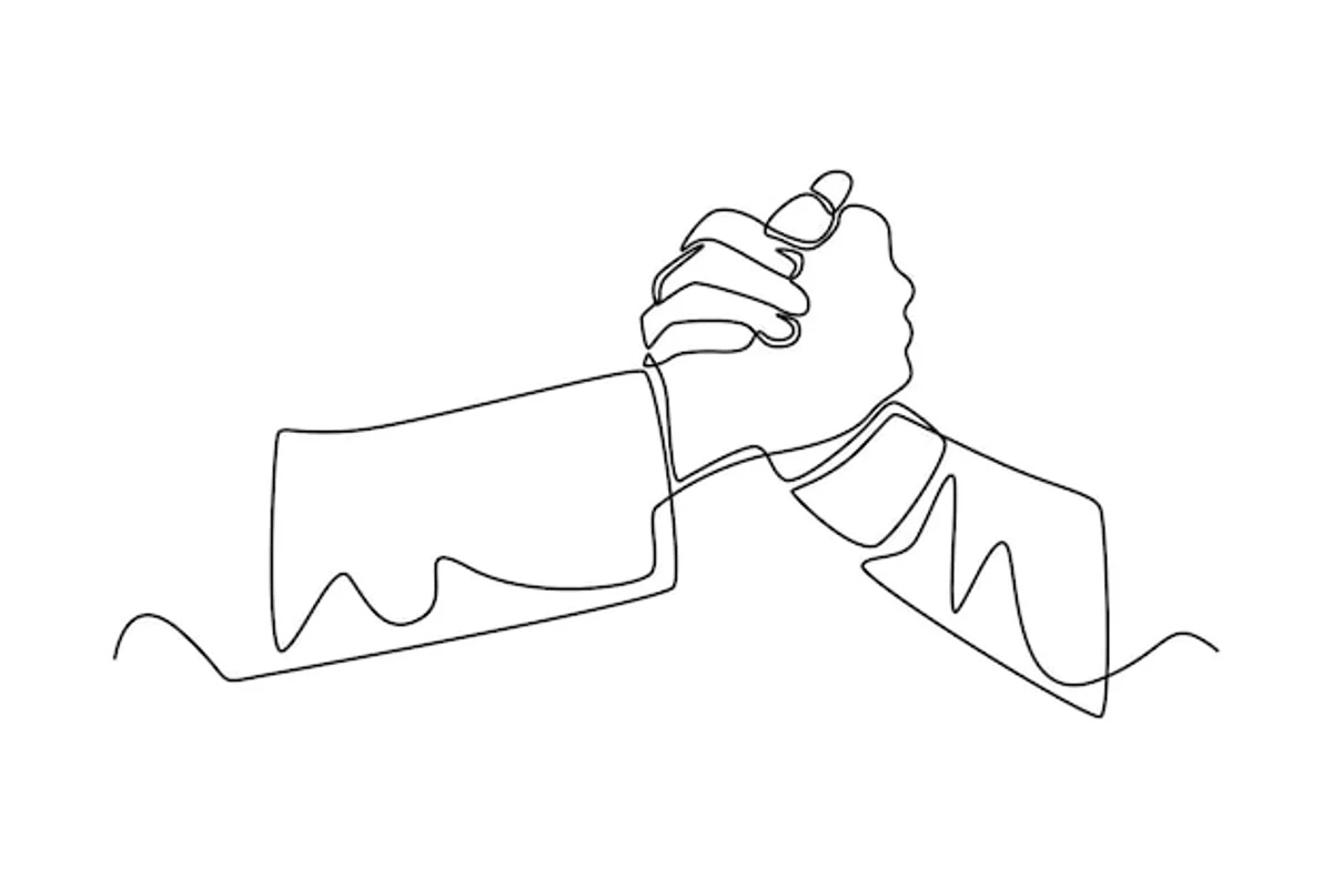 team subtle hand signals office communication