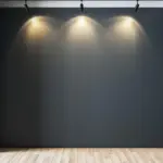 modern stylish home art gallery wall