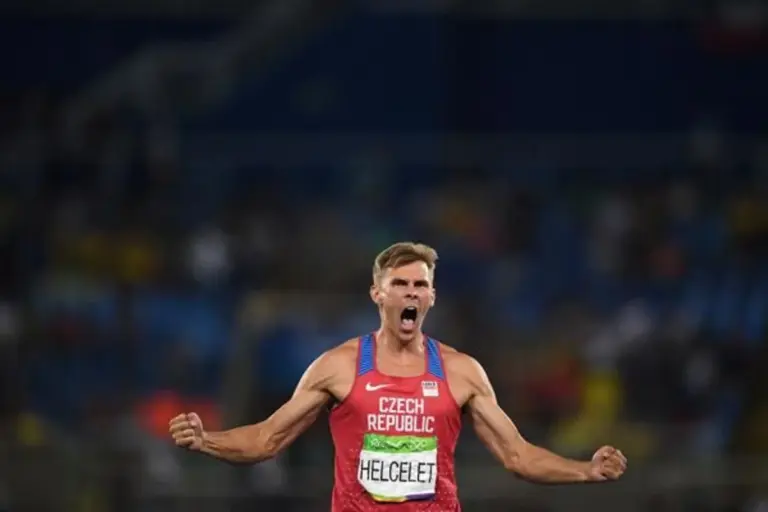 historic athletics world record inspiration Czech athlete