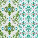 colorful czech folk art patterns