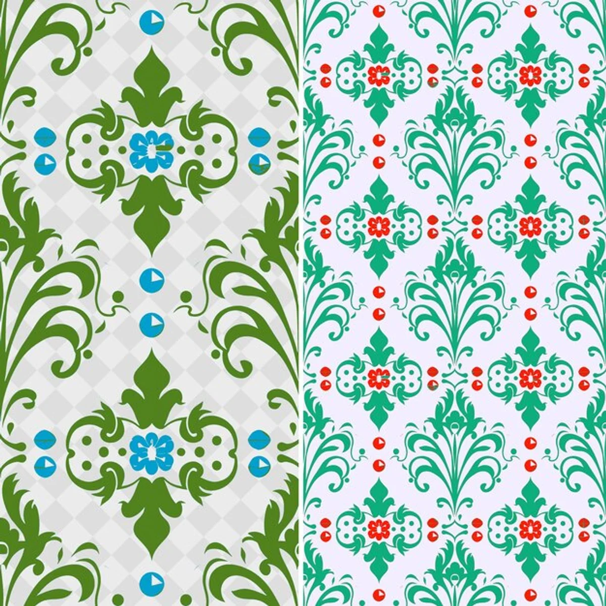 colorful czech folk art patterns