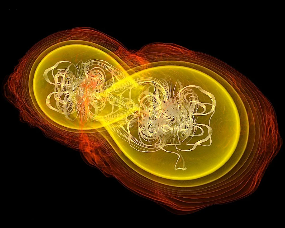 neutron star artistic simulation dense core