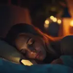night mode on smartphone for better sleep, warm light evening technology