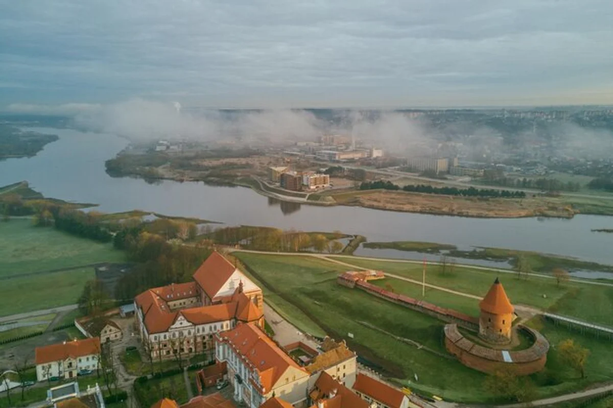 autumn urban park climate change czech city