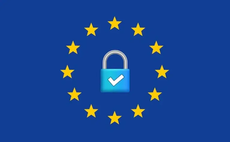 european union tech regulations privacy illustration