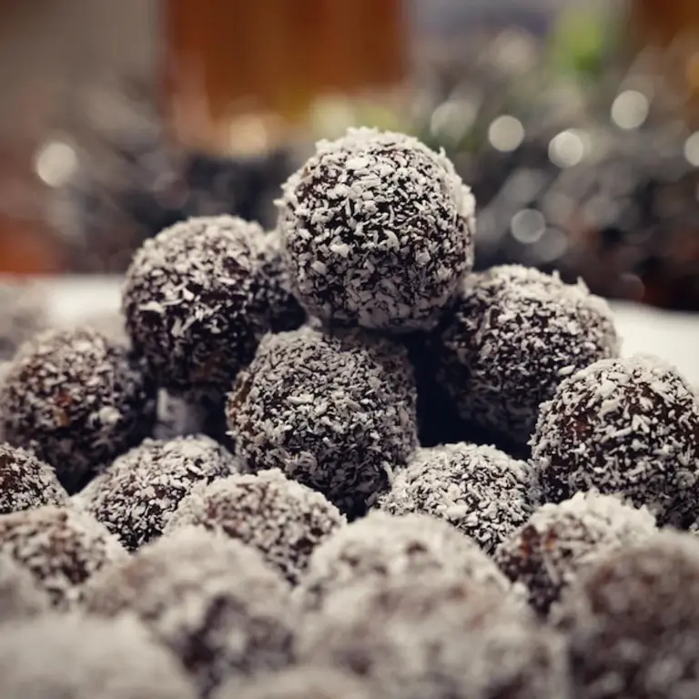 Winter comfort food sweets Czech table