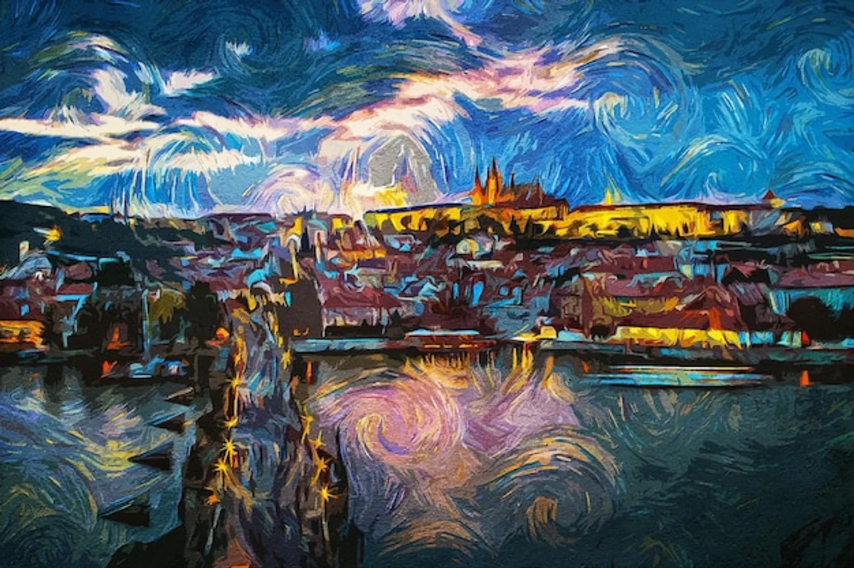 czech modernist art painting
