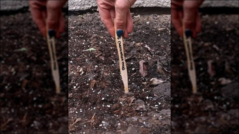 Staré zubní kartáčky v truhlíku: genialní pomůcka pro odseparování sazenic