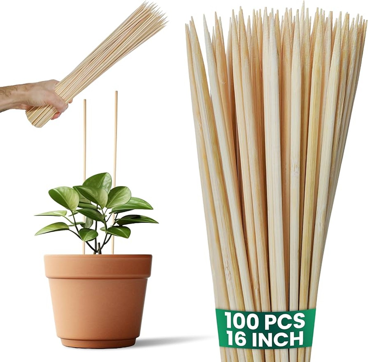 Dřevěné špejle a gázový obálka: DIY klec pro rajčata za desetinu ceny - image 1