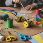 Papírová trubka od toaletního papíru jako ideální zápalovač na osení