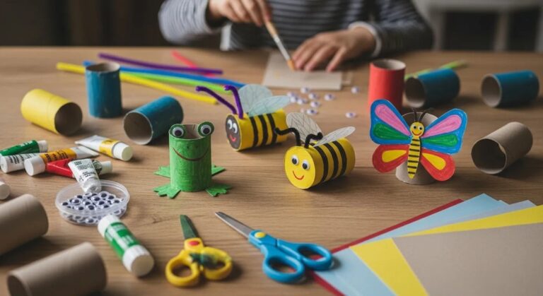 Papírová trubka od toaletního papíru jako ideální zápalovač na osení