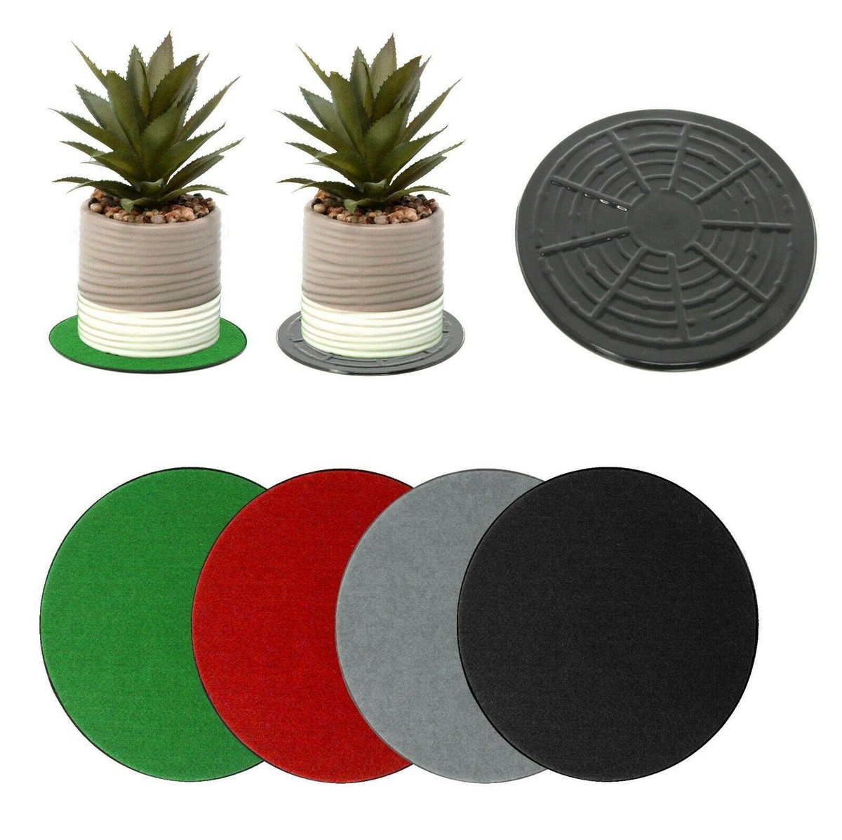 Pěnový polštářek pod květináči chrání podlahu a šetří vodu - image 1