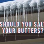 Sůl na okapu před zimou chrání více než kterýkoli přípravek